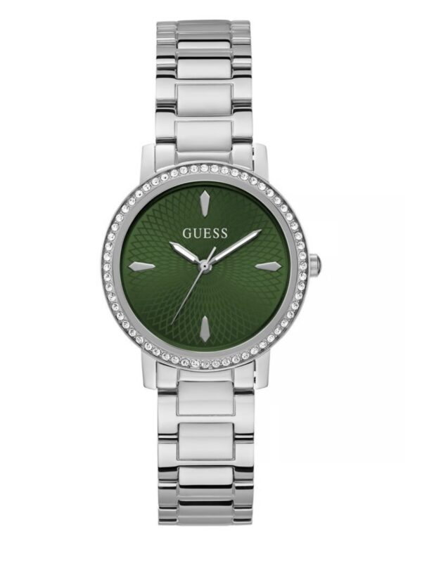 Montre à quartz en acier - Argenté
